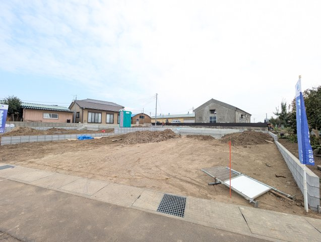 【前面道路含む現地写真】 | クレイドルガーデン前橋市朝倉町第4ー①