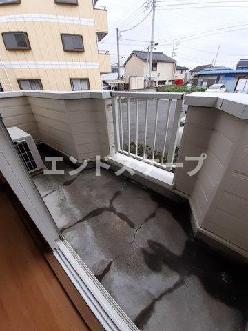 メルベーユのバルコニー|高崎、前橋のお部屋探しはエンドスケープまで！お客様の理想お聞かせ下さい♪