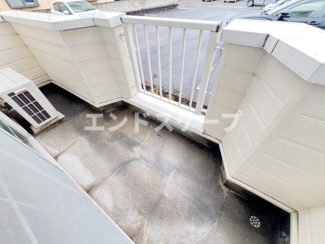 メルベーユのバルコニー|高崎、前橋のお部屋探しはエンドスケープまで！お客様の理想お聞かせ下さい♪