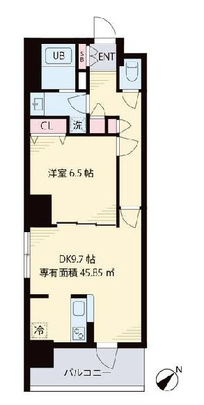 マ・メゾン門前仲町の間取り