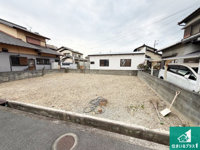 姫路市玉手　第3期　新築一戸建ての外観|周辺は落ち着いた街並みの住宅地！子育てがしやすい住環境です！まだ未完成ですが、現地でしかわからない事もございます。是非一度ご覧ください。