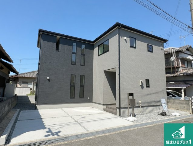 姫路市玉手　第3期　新築一戸建ての外観|安心の10年保証！外観を美しく保ち、雨水で汚れを落とします！気になることがありましたら、お気軽にお問い合わせください！