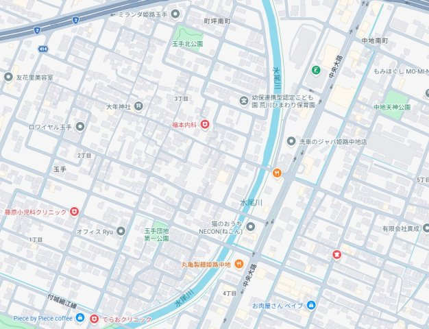 姫路市玉手　第3期　新築一戸建ての地図