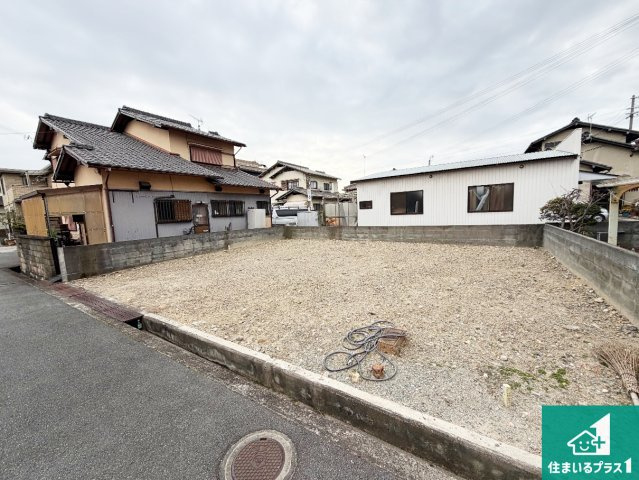 姫路市玉手　第3期　新築一戸建ての外観|周辺は落ち着いた街並みの住宅地！子育てがしやすい住環境です！まだ未完成ですが、現地でしかわからない事もございます。是非一度ご覧ください。