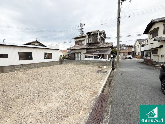 姫路市玉手　第3期　新築一戸建ての外観|周辺は落ち着いた街並みの住宅地！子育てがしやすい住環境です！まだ未完成ですが、現地でしかわからない事もございます。是非一度ご覧ください。