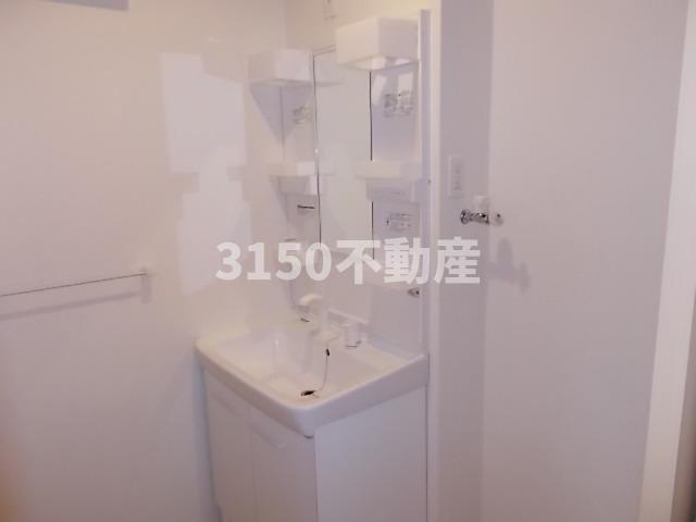 ハーベストＢの洗面所