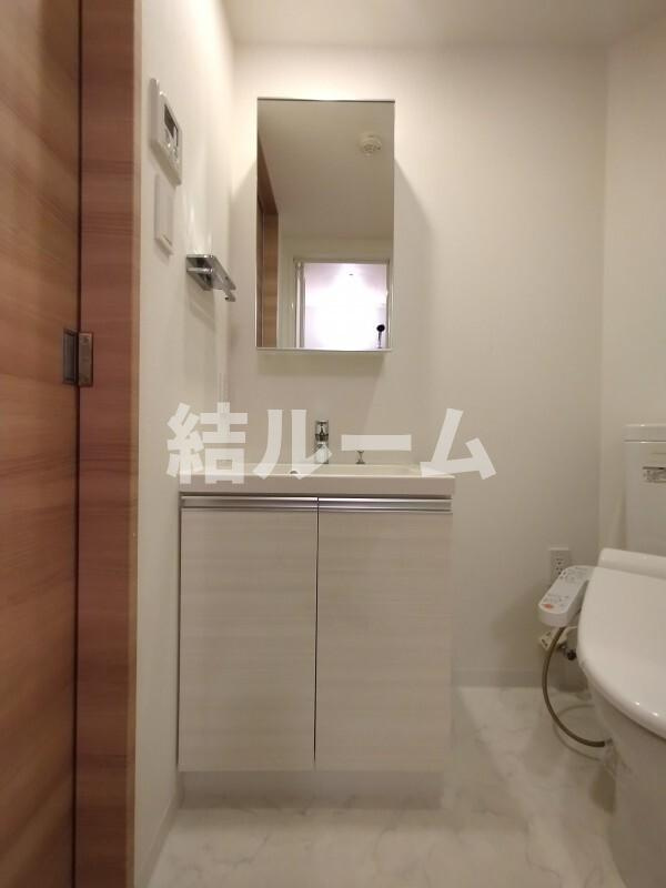練馬区練馬１丁目の賃貸マンションの洗面所