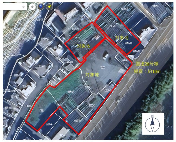 売地　宍粟市山崎町五十波