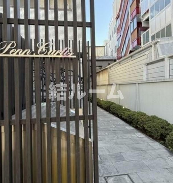 練馬区栄町の賃貸マンションのエントランス