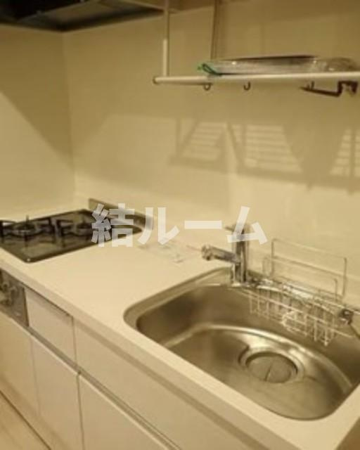練馬区栄町の賃貸マンションのキッチン
