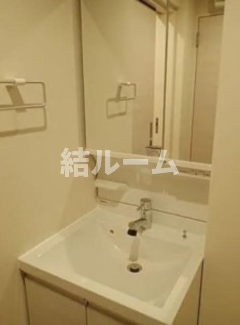 練馬区栄町の賃貸マンションの洗面所