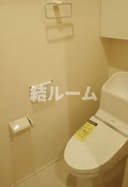 練馬区栄町の賃貸マンションのトイレ