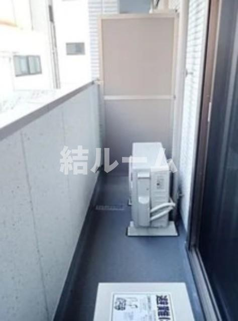 練馬区栄町の賃貸マンションのバルコニー