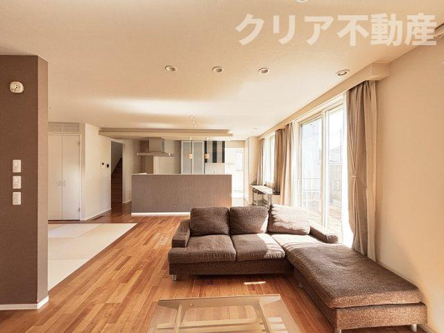 【居間・リビング】 | 高崎市島野町　美築中古住宅