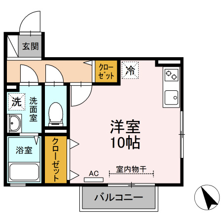 サンフィールドの間取り