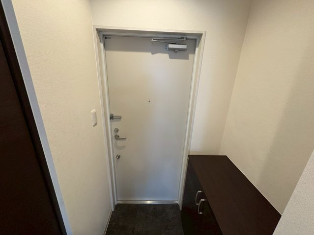 クレハ池田の玄関