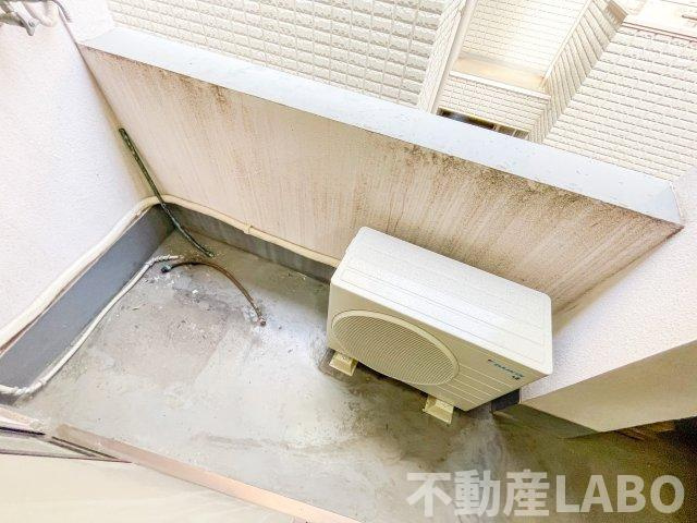 フレグランス阿倍野のバルコニー