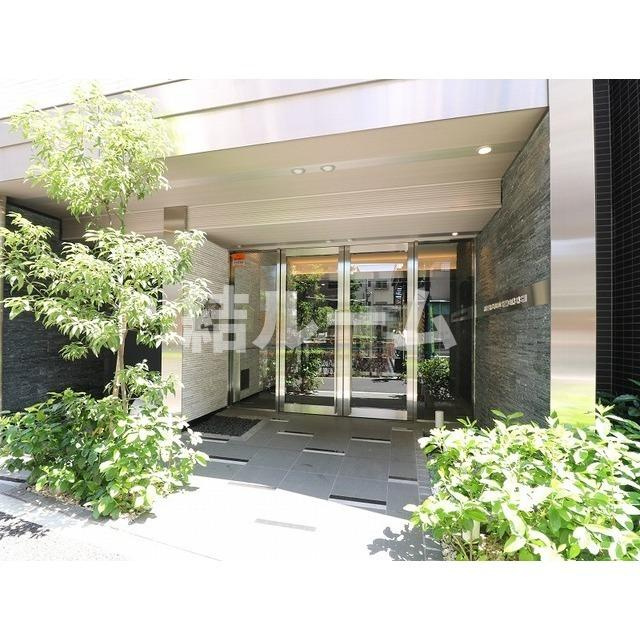 板橋区大山金井町の賃貸マンションのエントランス