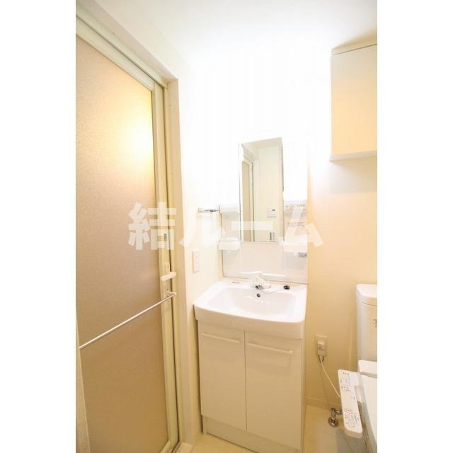 板橋区大山金井町の賃貸マンションの洗面所