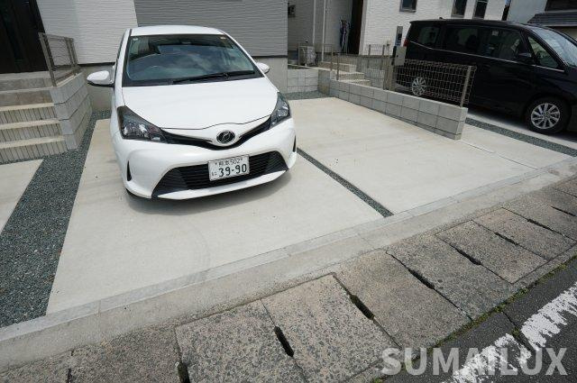 セントラル出水の駐車場