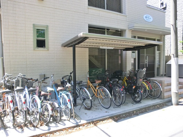 桜フラッツのその他共用部分|駐輪スペースあります！