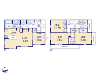【間取り】 | 東大和市芋窪4丁目　新築戸建　【全12棟】