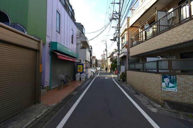 上池袋2丁目・新築戸建の前面道路含む現地写真