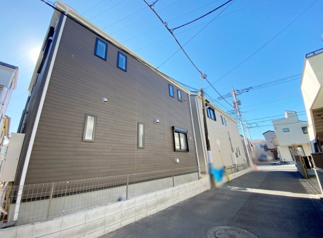 葛飾区水元４丁目の新築戸建の外観