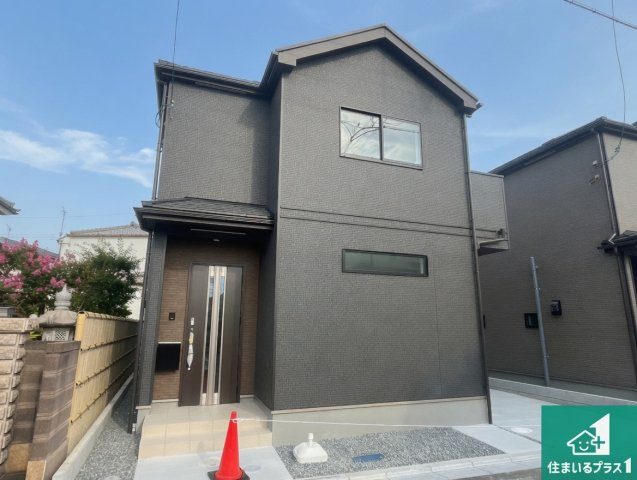 加古川市東神吉町出河原　新築一戸建ての外観|安心の10年保証！外観を美しく保ち、雨水で汚れを落とします！気になることがありましたら、お気軽にお問い合わせください！