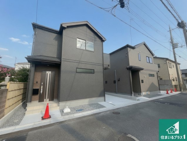 加古川市東神吉町出河原　新築一戸建ての外観|安心の10年保証！外観を美しく保ち、雨水で汚れを落とします！気になることがありましたら、お気軽にお問い合わせください！