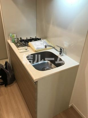 板橋区板橋４丁目の賃貸マンションのキッチン