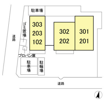 【区画図】 | ディアコート