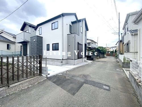 【仲介手数料０円】茅ヶ崎市松が丘3期　新築一戸建て　全2棟の前面道路含む現地写真|茅ヶ崎市松が丘3期　新築一戸建て　全2棟