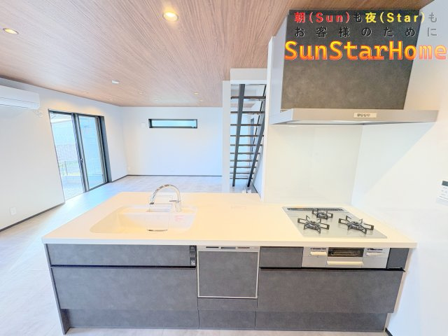 【サンスターホーム現地販売物件】あきる野市伊奈　新築戸建のキッチン