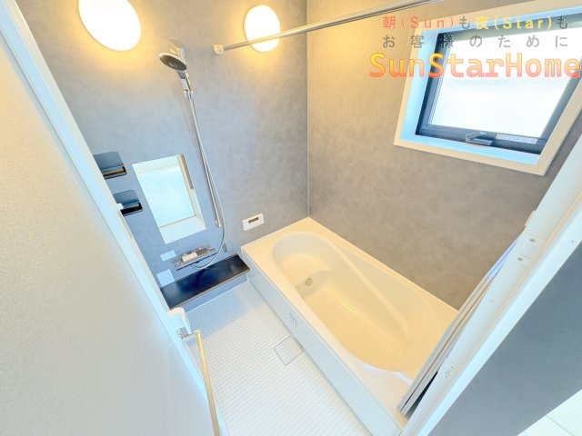 【サンスターホーム現地販売物件】あきる野市伊奈　新築戸建の浴室