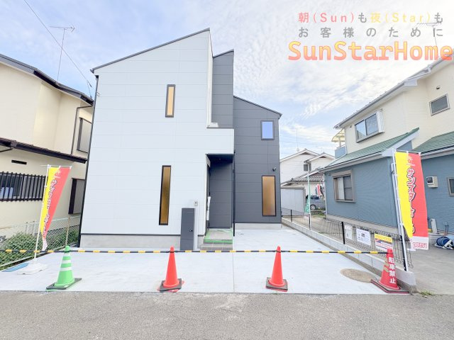 【サンスターホーム現地販売物件】あきる野市伊奈　新築戸建の駐車場