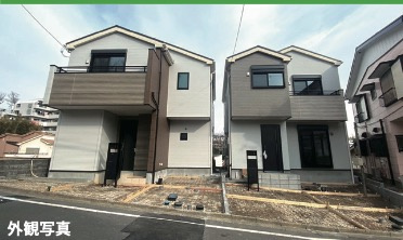 横浜市港南区芹が谷2丁目 新築戸建て【仲介手数料無料】カースペース2台|仲介手数料無料！お気軽にお問合せくださいinfo@kenone.co.jp /08070587312
