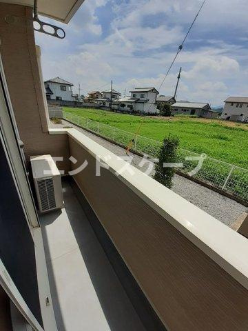 プラシード・カーサⅡのバルコニー|高崎、前橋のお部屋探しはエンドスケープまで！お客様の理想お聞かせ下さい♪