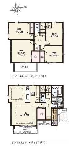 茅ヶ崎市高田2期　新築戸建　全3棟4号棟