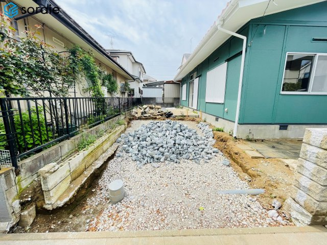 所沢市下富　中古平屋戸建の庭|4/13撮影