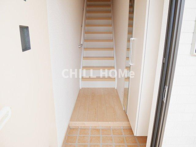 Ｃａｓａ・ひまわりの玄関|当社、チルホームのHPもご覧ください(^^)/物件情報多数♪