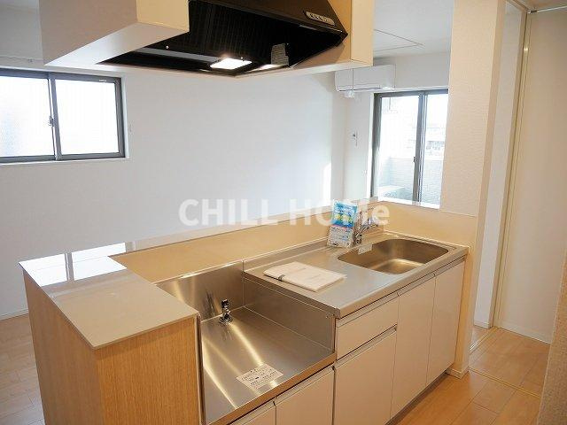 Ｃａｓａ・ひまわりのキッチン|当社、チルホームのHPもご覧ください(^^)/物件情報多数♪