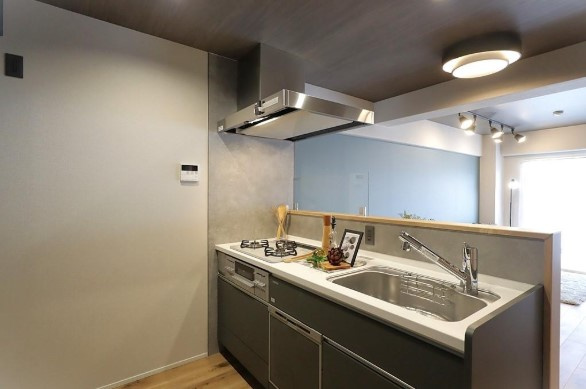 関目グリーンハイツA棟　11階のキッチン