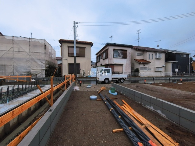 【新築分譲住宅】ふじみ野市仲２丁目の前面道路含む現地写真