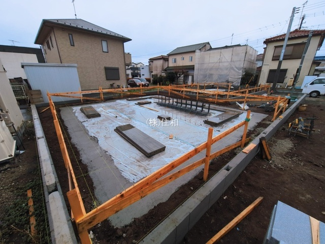 【新築分譲住宅】ふじみ野市仲２丁目の前面道路含む現地写真