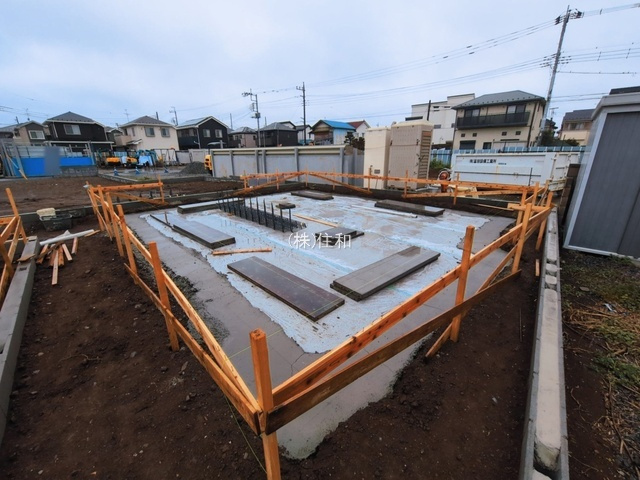 【新築分譲住宅】ふじみ野市仲２丁目の前面道路含む現地写真