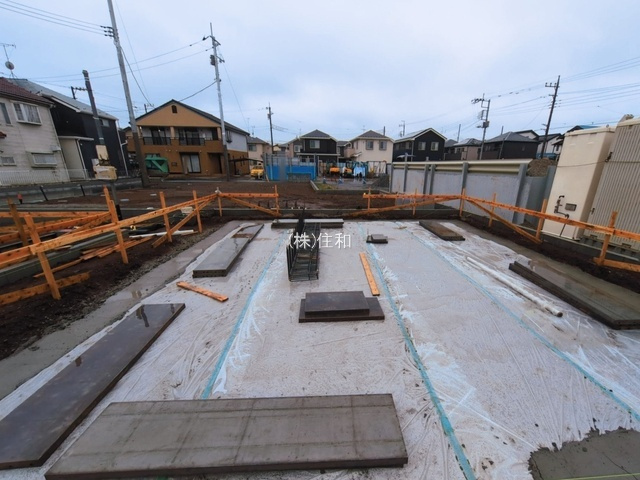 【新築分譲住宅】ふじみ野市仲２丁目の前面道路含む現地写真