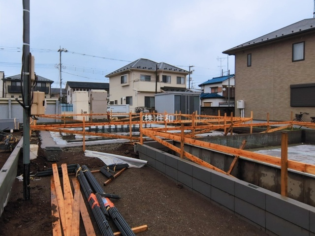 【新築分譲住宅】ふじみ野市仲２丁目の前面道路含む現地写真