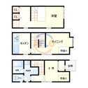 【間取り】 | 南市岡テラスハウス　間取り