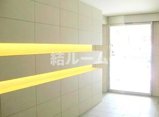 板橋区高島平９丁目の賃貸マンションのロビー